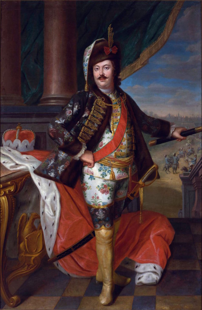 Portret Floriana Hieronima Radziwiłła pędzla Jacoba Wessela (domena publiczna).