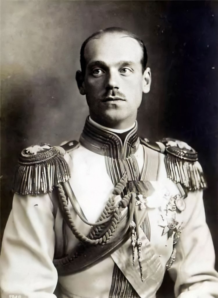 Michał Romanow na zdjęciu wykonanym w 1914 roku (domena publiczna).
