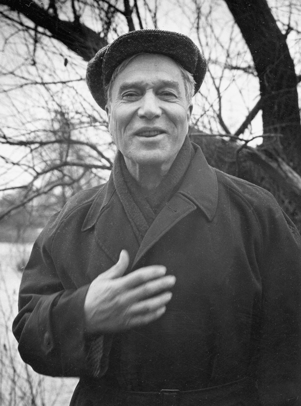 Boris Pasternak na zdjęciu wykonanym w 1958 roku (Monozigote/CC BY-SA 4.0).