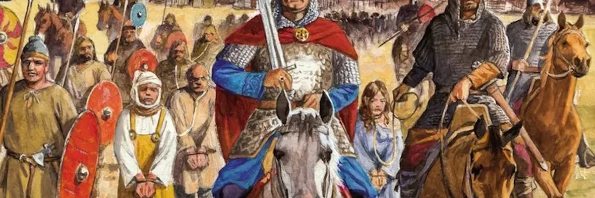 Bolesław Chrobry prowadzący jeńców