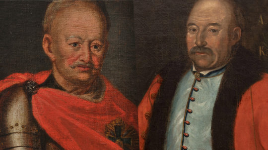 Polskie portrety szlacheckie z XVIII wieku.