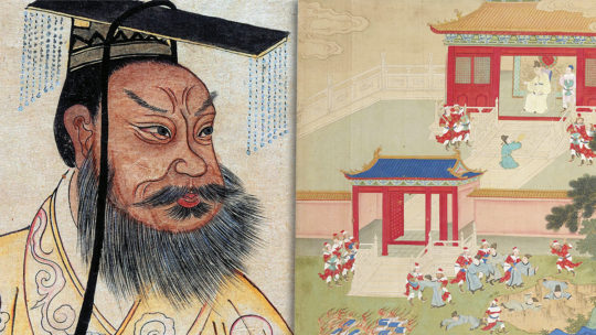XIX-wieczne wyobrażenie Pierwszego Cesarza i akcja niszczenia ksiąg