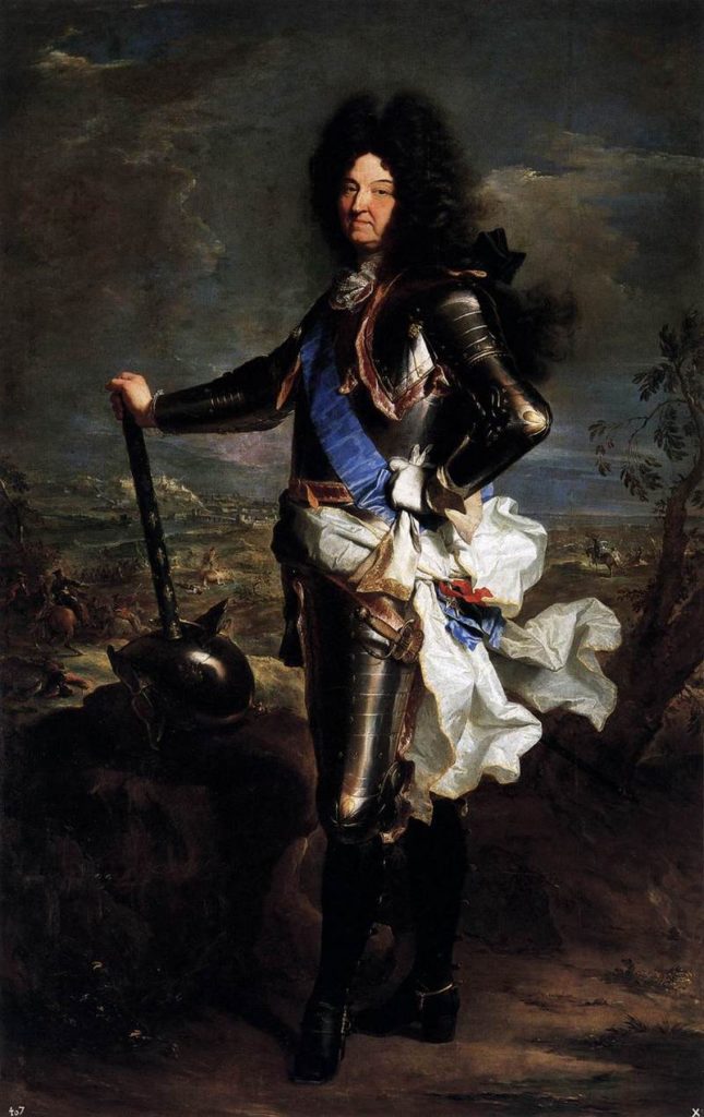 Ludwik XIV (Hyacinthe Rigaud).