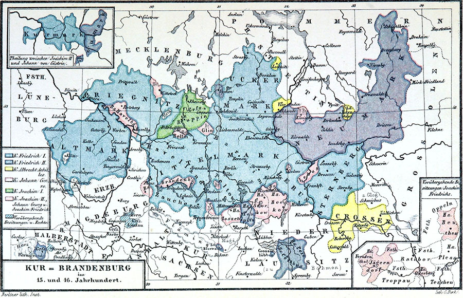 Brandenburgia w XVI stuleciu
