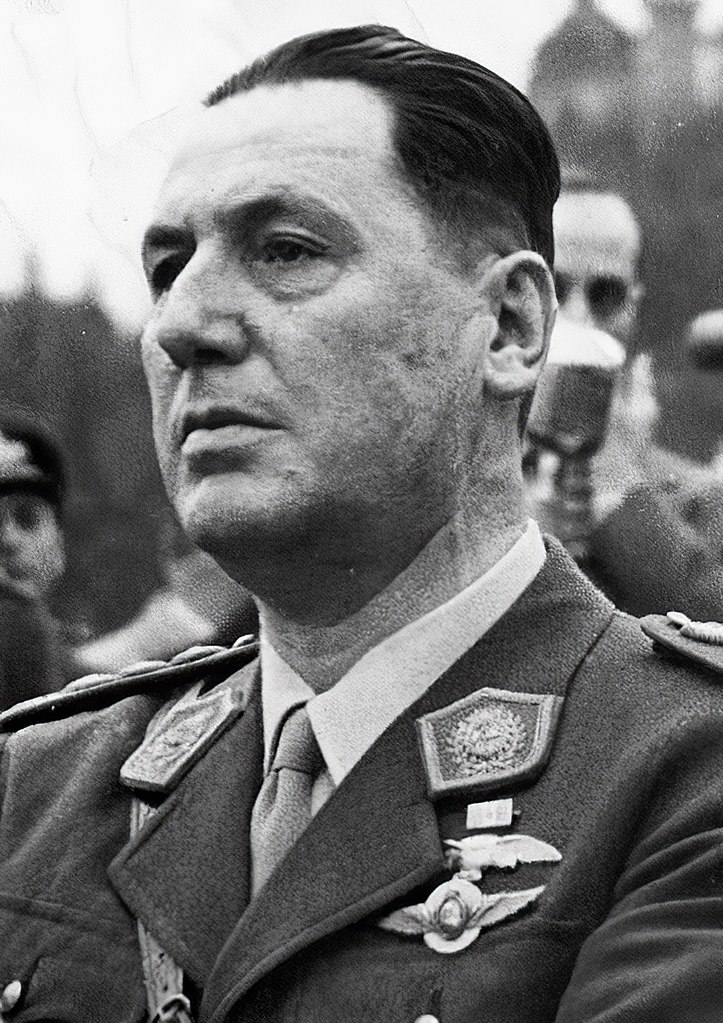 Hudal prowadził korespondencję również z argentyńskim dyktatorem Juanem Perónem (domena publiczna).
