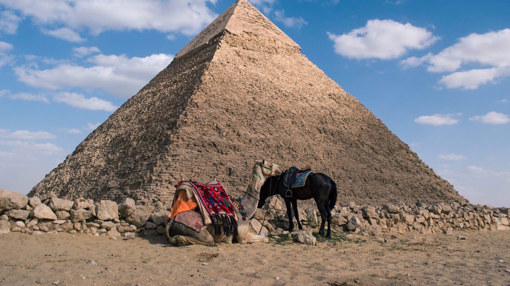 Piramida Chefrena (fot. M. Abdelrahim, lic. CC-BY-SA 4,0).