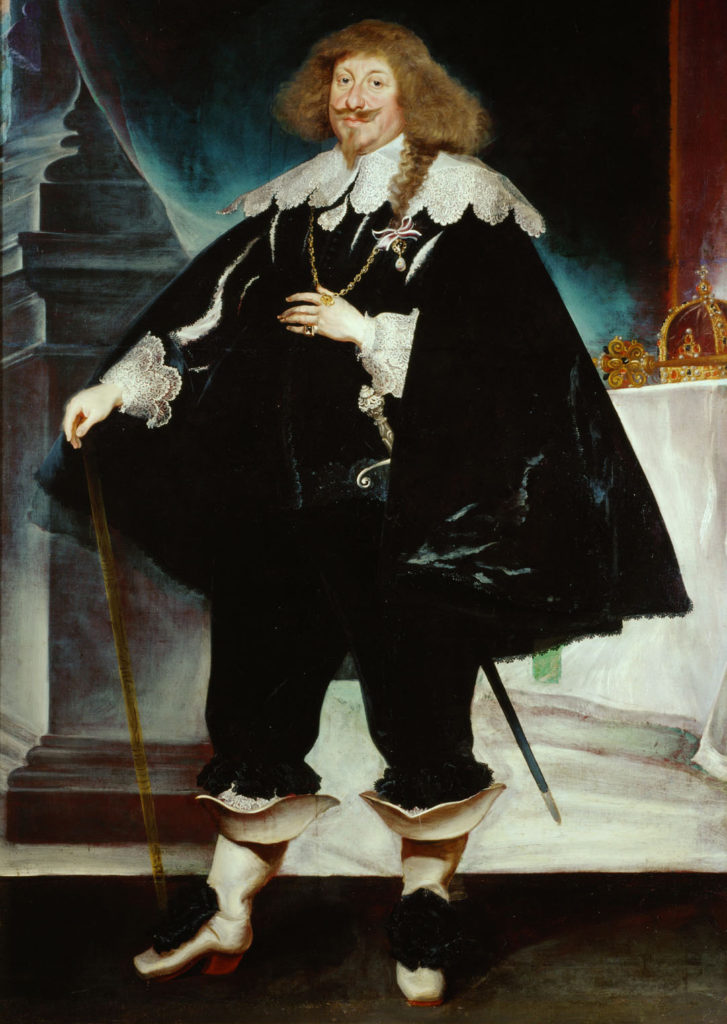 Portret Władysława IV Wazy z 1639 roku pędzla Fransa Luycxa (domena publiczna).