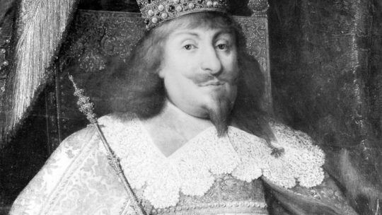 Władysław IV Waza w koronie i szatach koronacyjnych