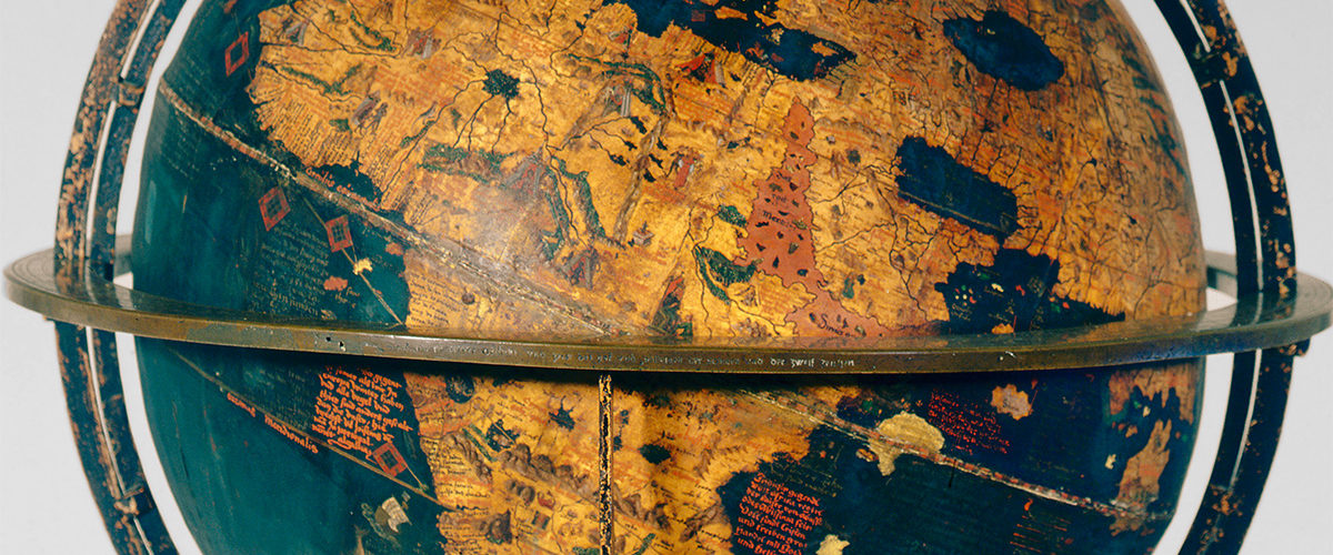 Afryka i fragment Azji na najstarszym zachowanym globusie z XV wieku1