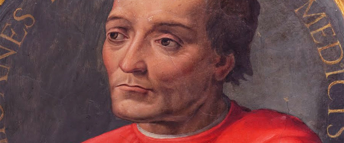 Giovanni di Bicci de’ Medici. Portret z epoki.