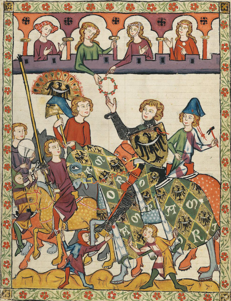 Pochodzące z pierwszej połowy XIV wieku wyobrażenie  Henryka Probusa (domena publiczna).