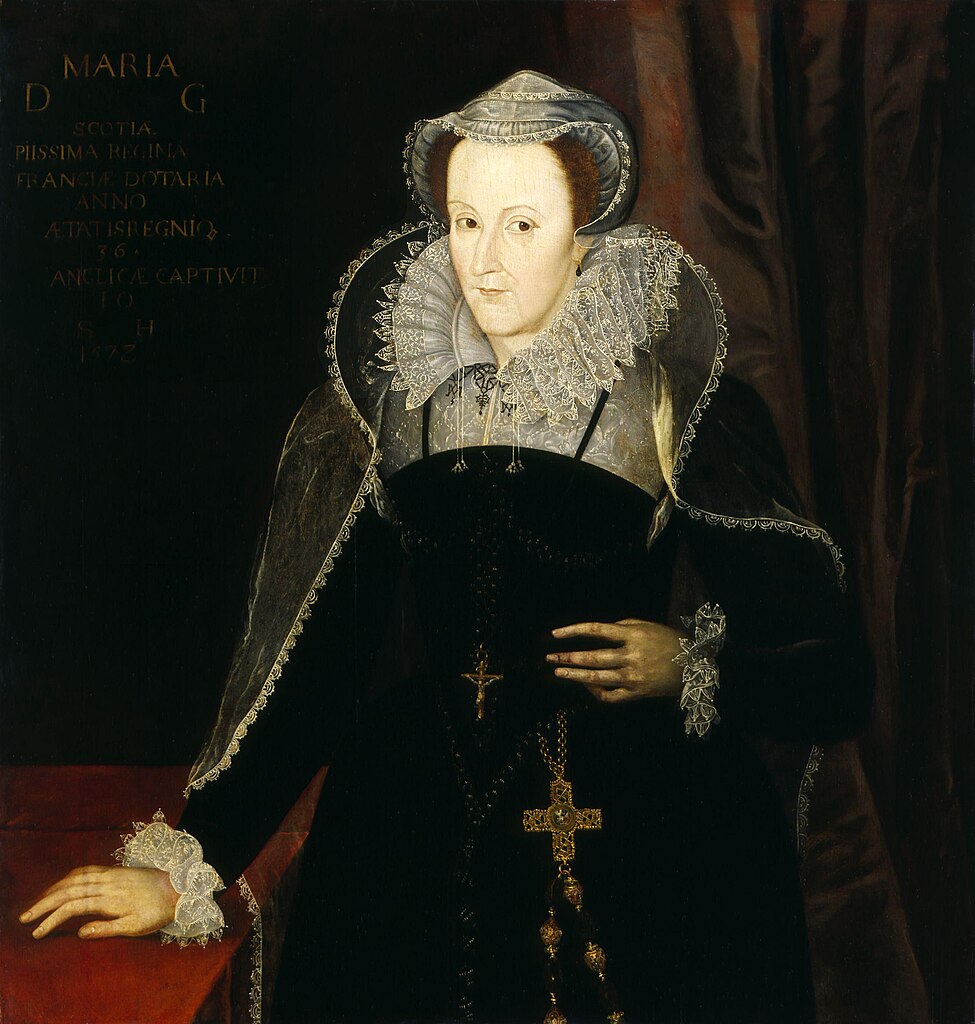 Portret Marii Stuart z 1578 roku (domena publiczna).