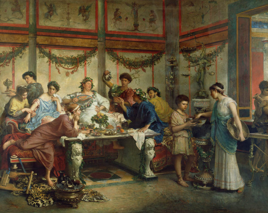 Rzymska uczyta w wyobrażeniu XIX-wiecznego artysty (Roberto Bompiani/domena publiczna).