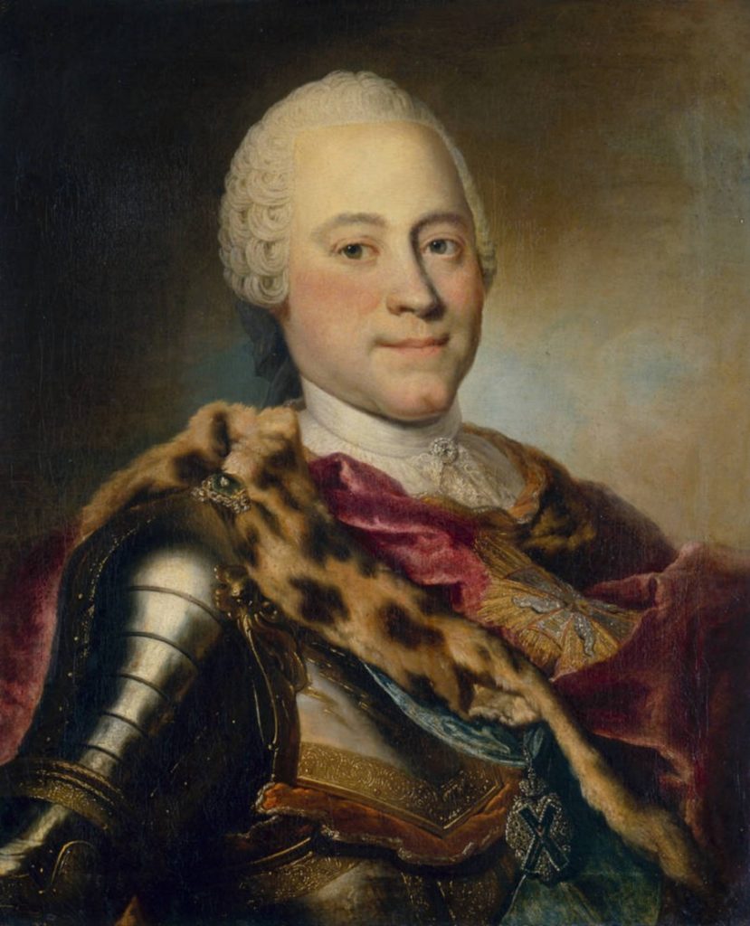 Heinrich von Brühl (Anton Raphael Mengs/domena publiczna).