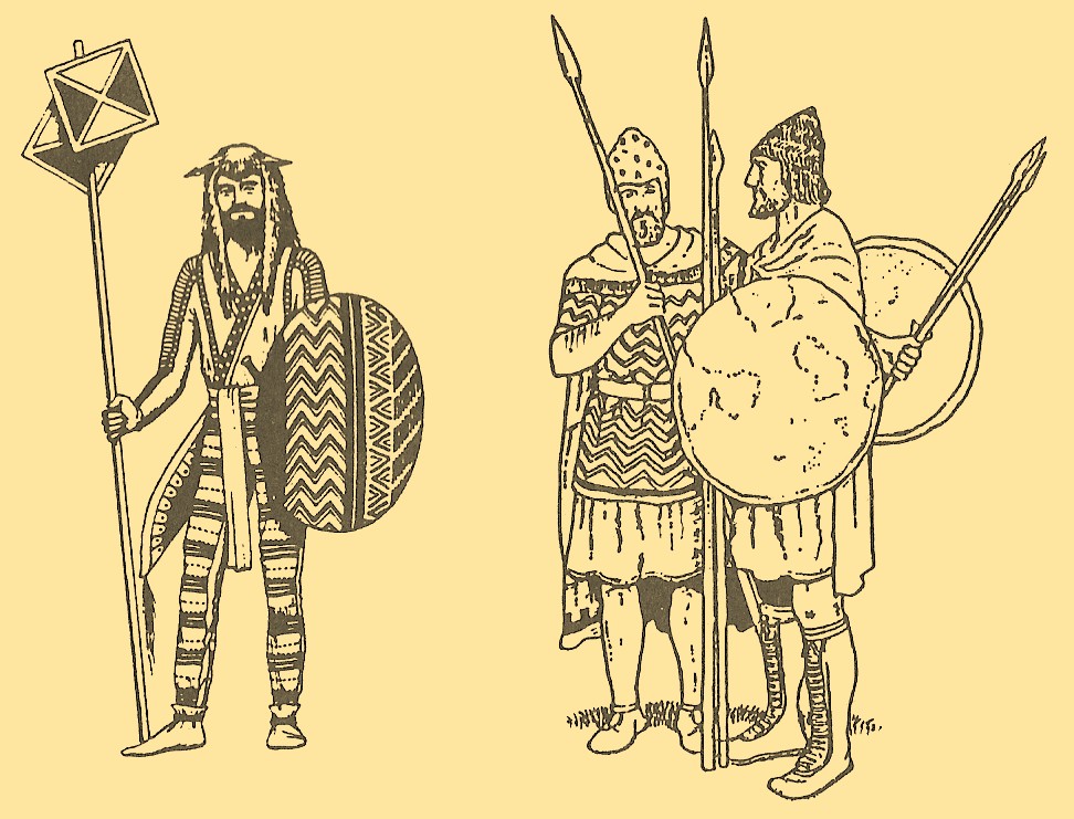 Żołnierze z armii Kserksesa w wyobrażeniu XIX artysty (domena publiczna).