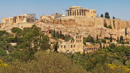 Akropol w Atenach (fot. A. Savin, CC-BY-SA 3,0).