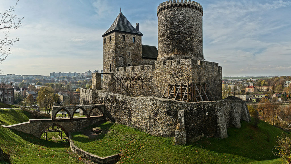 Kazimierzowski zamek w Będzinie (fot. Paweł J. Mazurkiewicz, lic. CC-BY-SA 3,0)