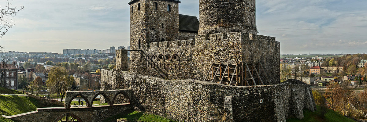 Kazimierzowski zamek w Będzinie (fot. Paweł J. Mazurkiewicz, lic. CC-BY-SA 3,0)