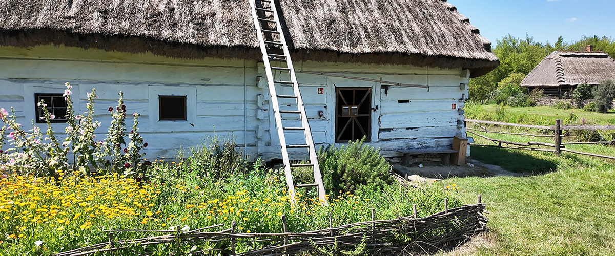 Chata chłopska ze skansenu w Lublinie (fot. Kamil Janicki)