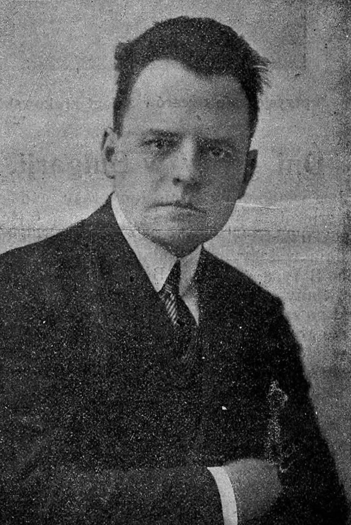 Melchior Wańkowicz na zdjęciu z około 1925 roku (domena publiczna).