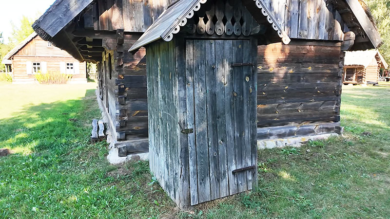 Sławojka w skansenie w Białymstoku (fot. Kamil Janicki)