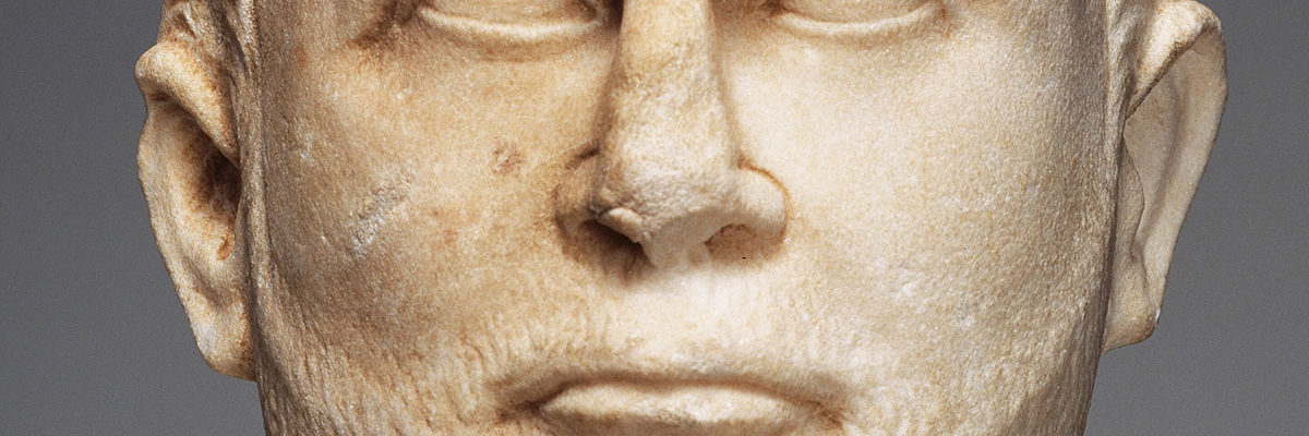 Popiersie cesarza Dioklecjana (Getty Museum)