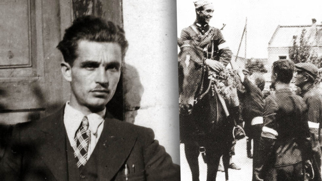 Marian Bernaciak „Orlik” na fotografiach z lat 40. XX wieku.