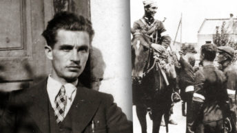 Marian Bernaciak „Orlik” na fotografiach z lat 40. XX wieku.