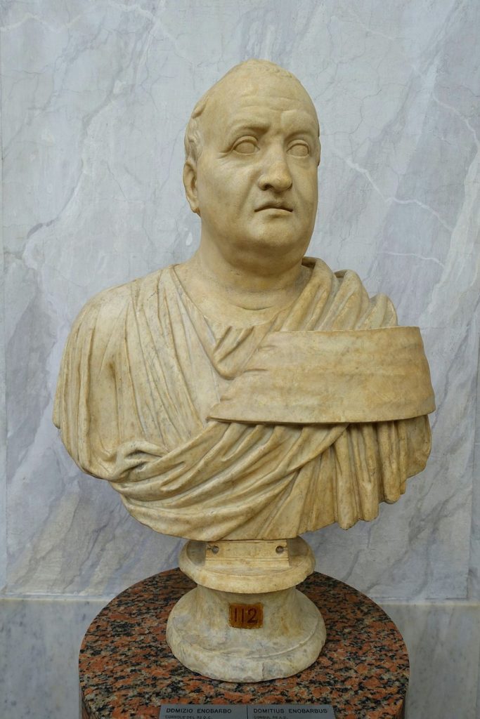 Popiersie Gnejusza Domicjusza Ahenobarbusa (domena publiczna).
