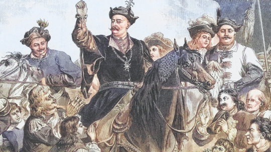 Wjazd Jana III Sobieskiego do oswobodzonego Wiednia w wyobrażeniu XIX-wiecznego artysty