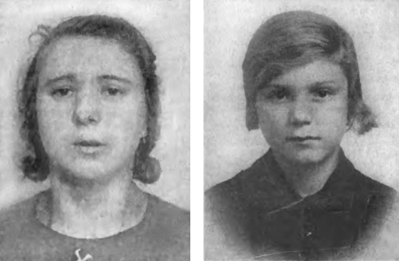 Maria Zajdlowa i jej 12-letnia córka Zosia.
