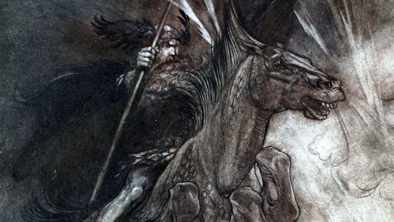 Najważniejszy bóg nordyckiej mitologii. U jego boku mieli walczyć wikingowie z Walhalli podczas ragnaröku