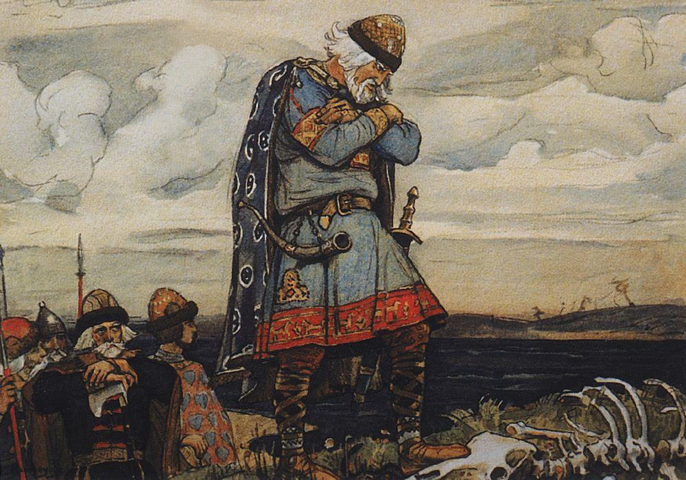 Oleg w wyobrażeniu Wiktora Wasniecowa (domena publiczna).