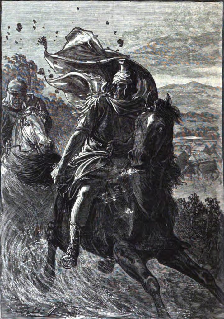 Pompejusz uciekający spod Farsalos w wyobrażeniu XIX-wiecznego artysty