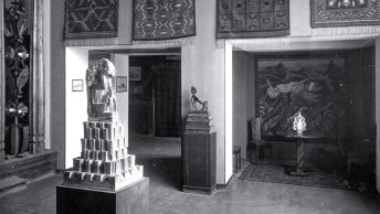 Główna sala polskiego pawilonu