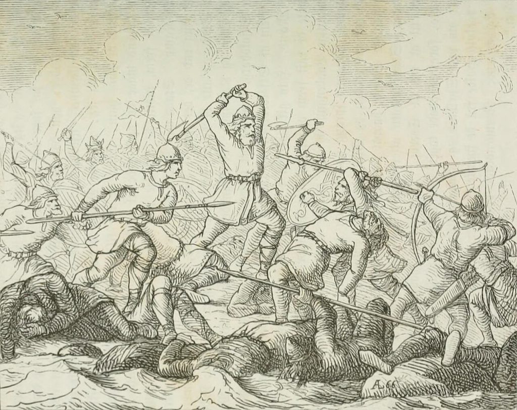 Magnus Dobry w wyobrażeniu XIX-wiecznego artysty (domena publiczna).