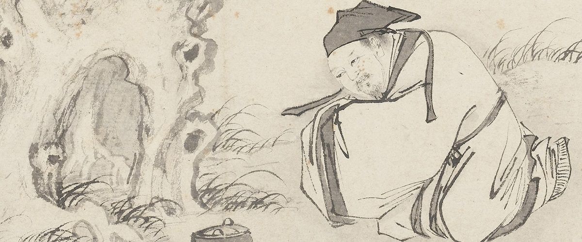 Mistrz Qiu Chuji, grafika XVI-wieczna.