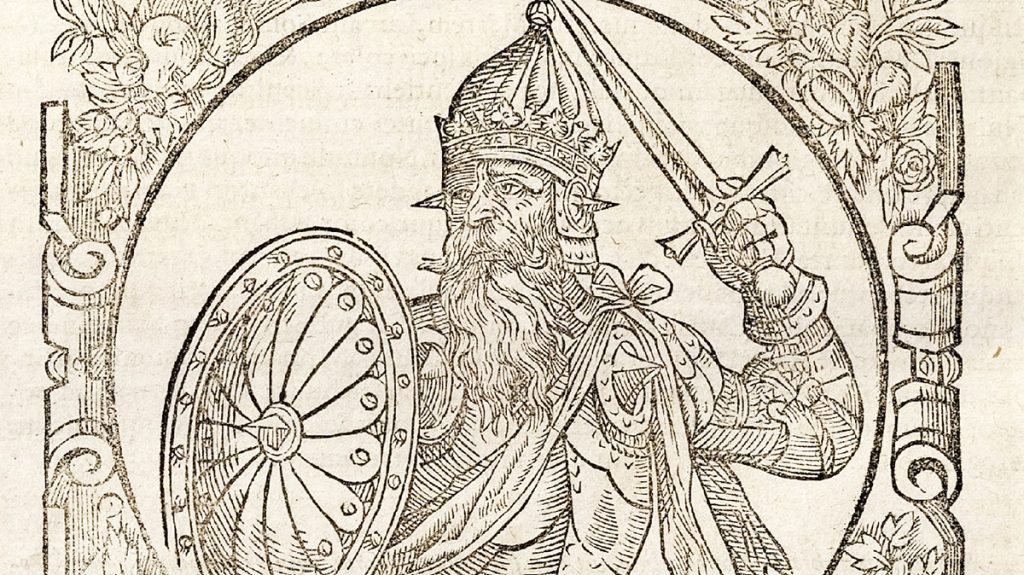 Iście lechickie wyobrażenie Lecha (choć ze sporo późniejszej kroniki).