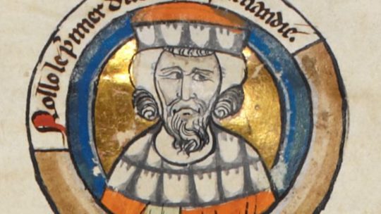 Rollon na miniaturze z XIII wieku.