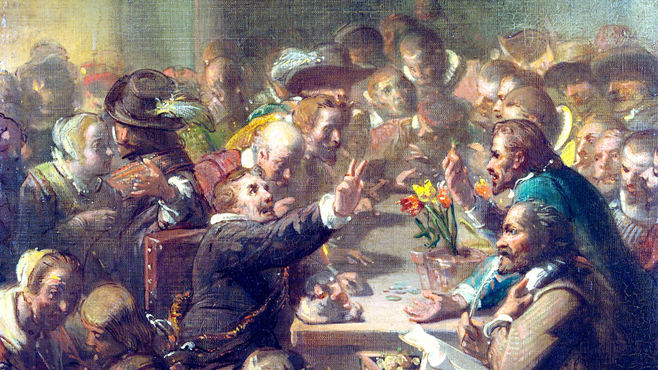 Holenderska tulipomania. Dlaczego ludzie zastawiali swoje majątki, aby kupić jedną cebulkę kwiatu?