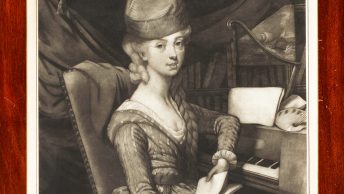 Młoda Izabela Czartoryska na portrecie z 1777 roku.