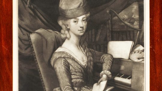 Młoda Izabela Czartoryska na portrecie z 1777 roku.