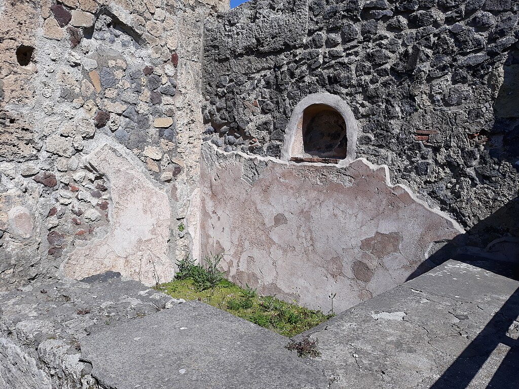 Ruiny warsztatu i sklepu Furiusza w Pompejach (Simon Burchell/ CC BY-SA 4.0).