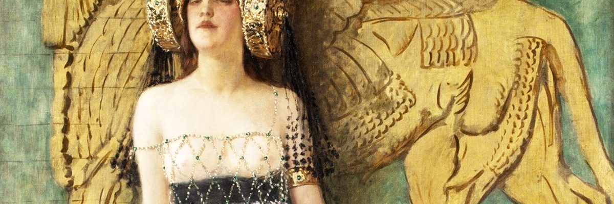 Semiramida. Wizja artysty z początku XX wieku.