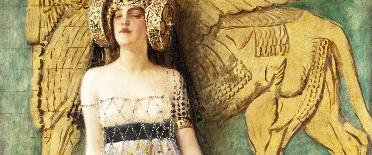 Semiramida. Wizja artysty z początku XX wieku.