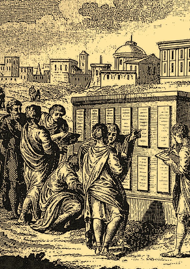 Wiele wskazuje na to, że inspiracją dla prawa dwunastu tablic była Kartagina (domena publiczna).